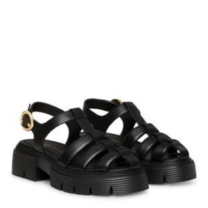 Stuart Weitzman Nolita Lug Sole Fisherman Sandal